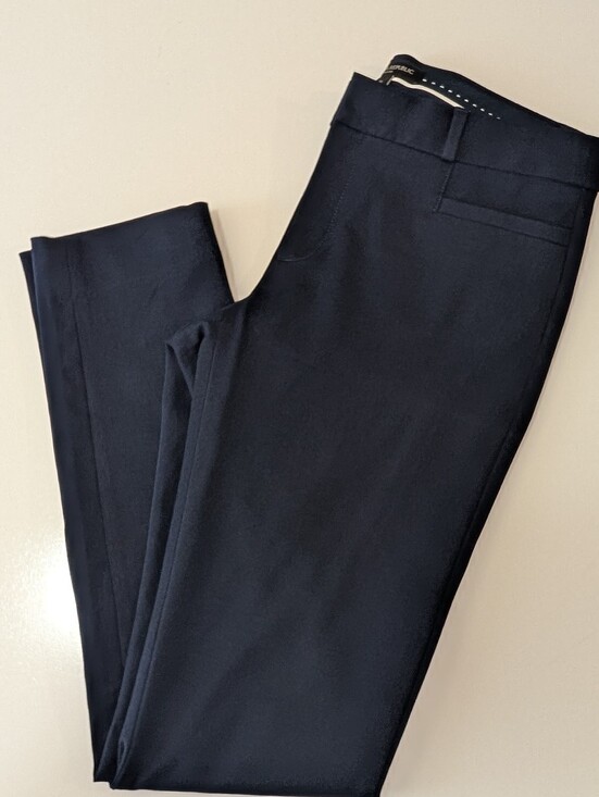 Banana Republic Other - Women's Banana Republic Sloan Slim Ankle Pants Navy Blue Size 4L Tall